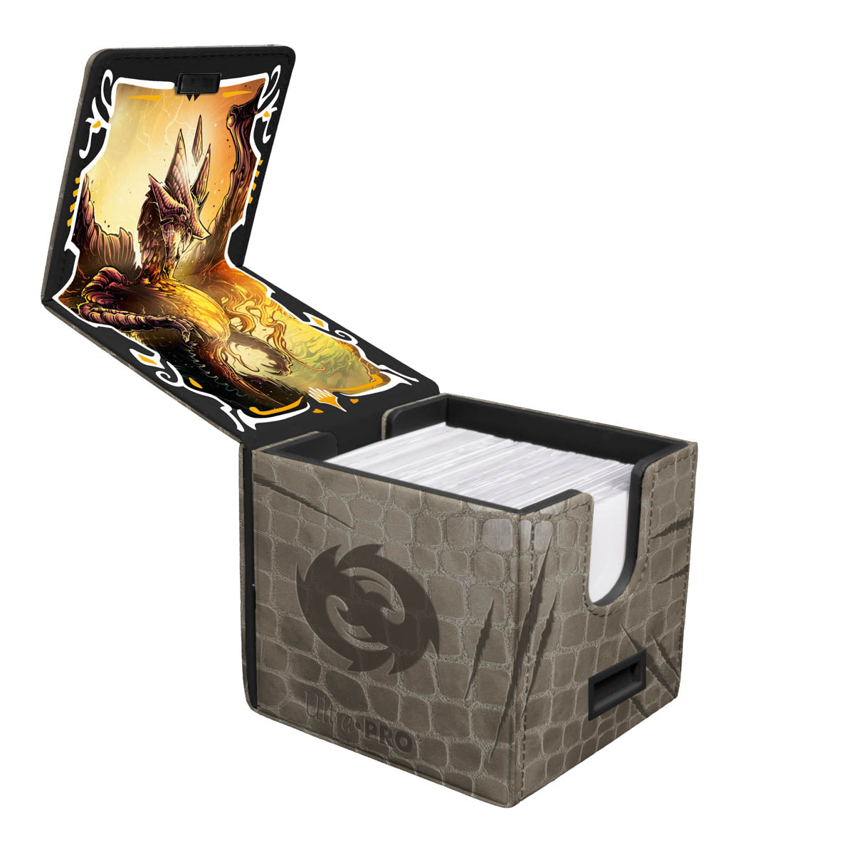 Tarkir Dragonstorm Abzan Premium Alcove Edge Deck Box for Magic: The Gathering Open | Ultra PRO International