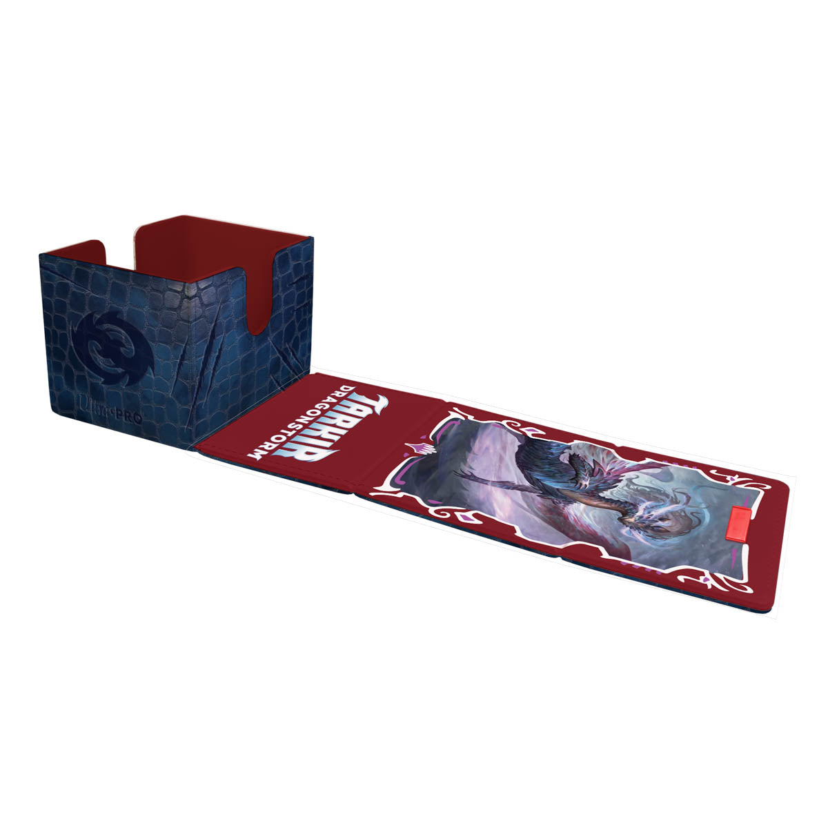 Tarkir Dragonstorm Jeskai Premium Alcove Edge Deck Box for Magic: The Gathering Open2 | Ultra PRO International
