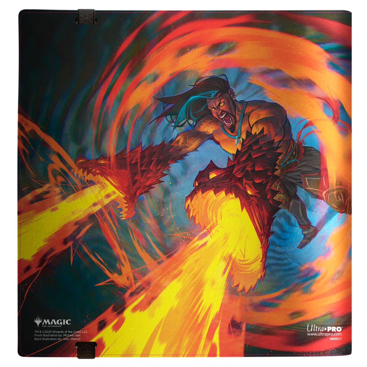 Tarkir Dragonstorm 12-Pocket PRO-Binder for Magic: The Gathering Back | Ultra PRO International