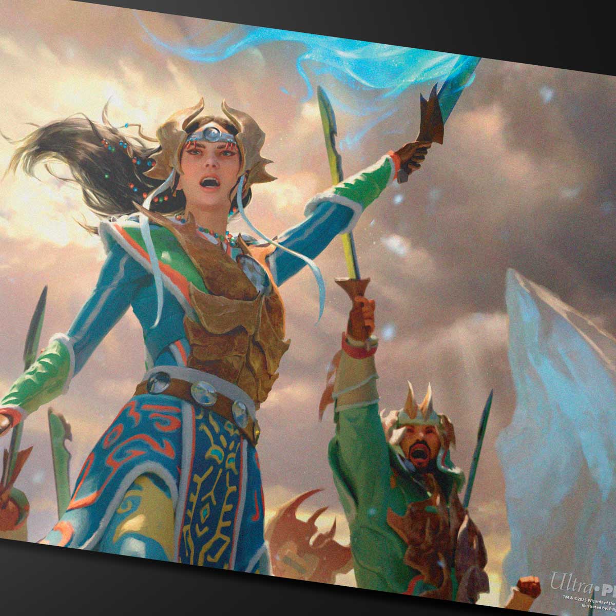 Tarkir Dragonstorm Temur Commander Playmat for Magic: The Gathering Art | Ultra PRO International