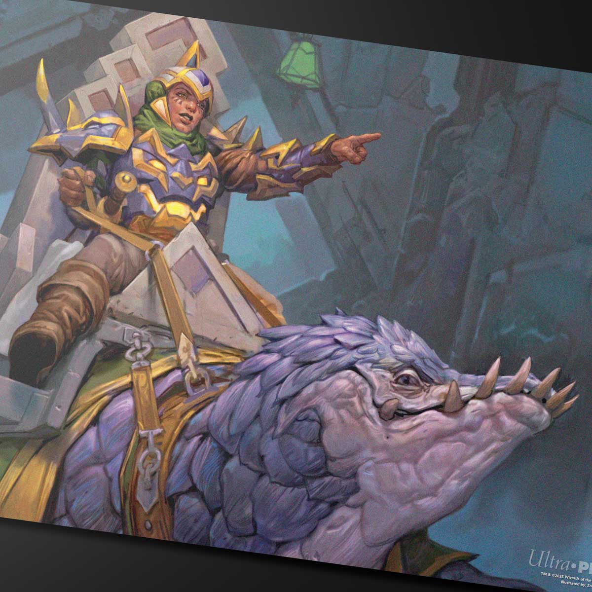 Tarkir Dragonstorm Abzan Commander Playmat for Magic: The Gathering Art | Ultra PRO International