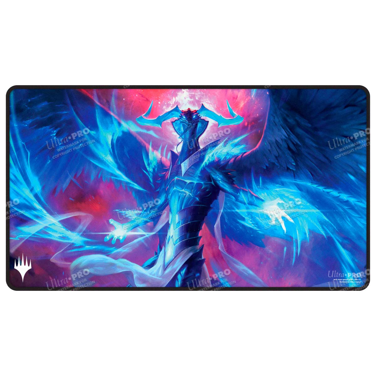 Tarkir Dragonstorm Planeswalker Black Stitched Standard Gaming Playmat for Magic: The Gathering Front | Ultra PRO International