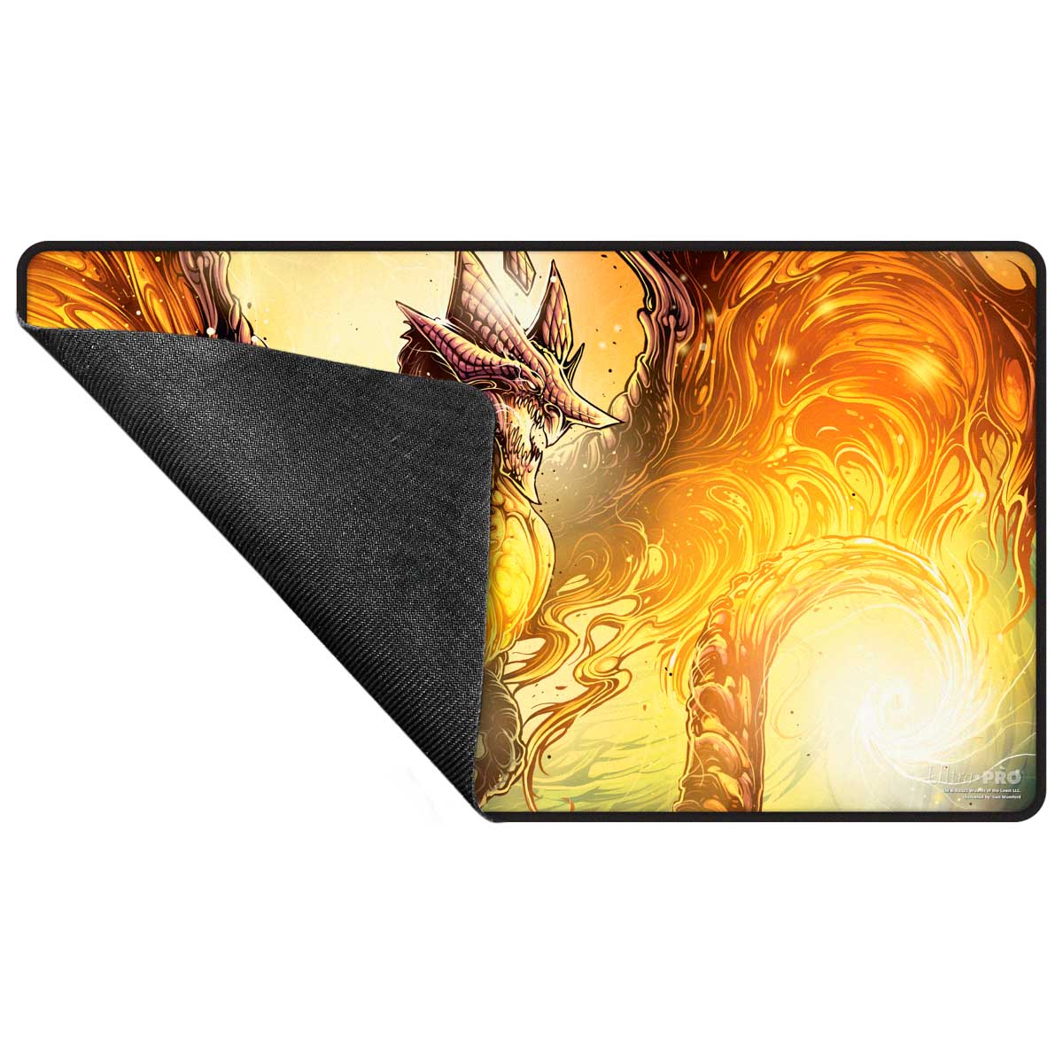 Tarkir Dragonstorm Abzan Black Stitched Standard Gaming Playmat for Magic: The Gathering Back | Ultra PRO Entertainment