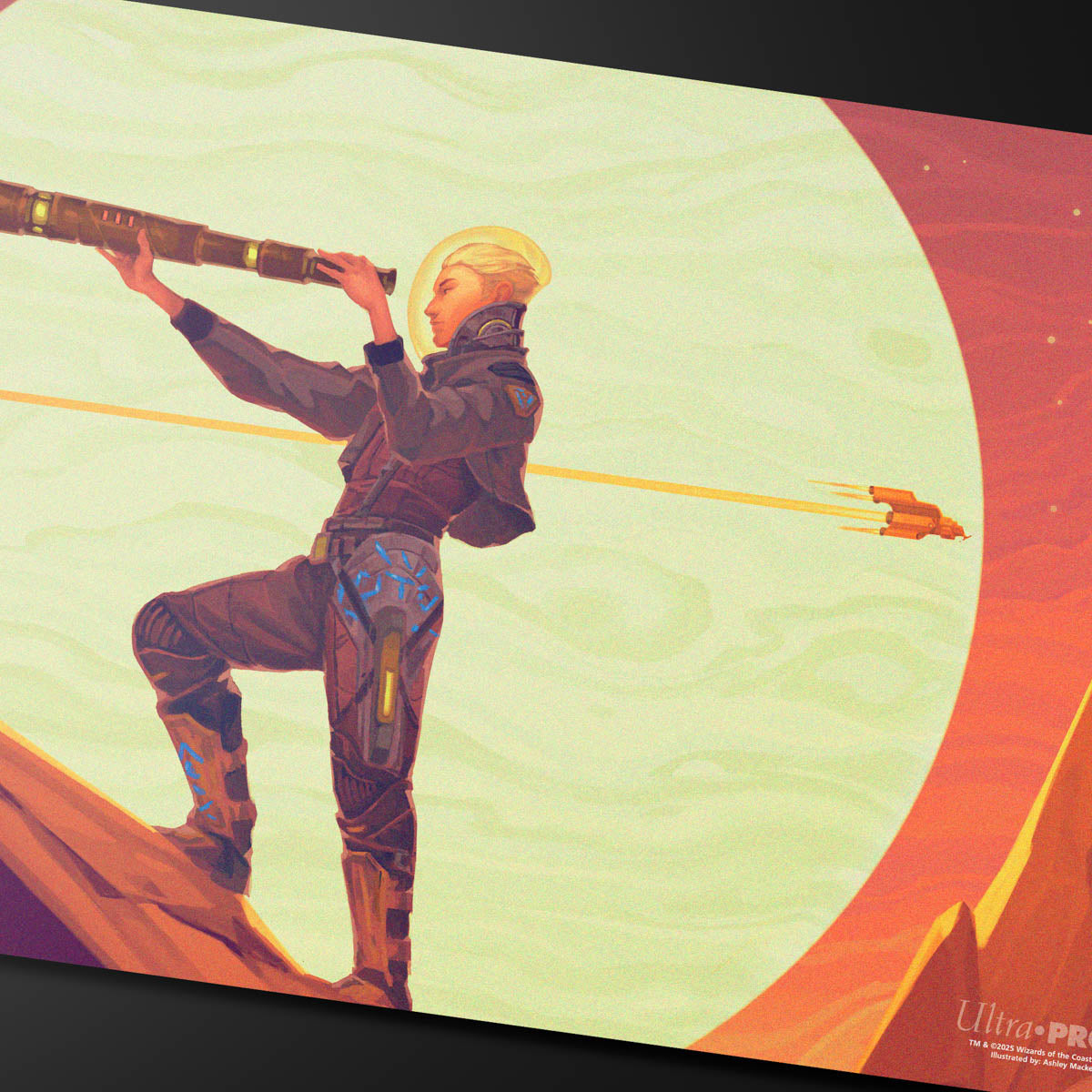 Edge of Eternities Sami, Wildcat Captain Playmat for Magic: The Gathering | Ultra PRO International