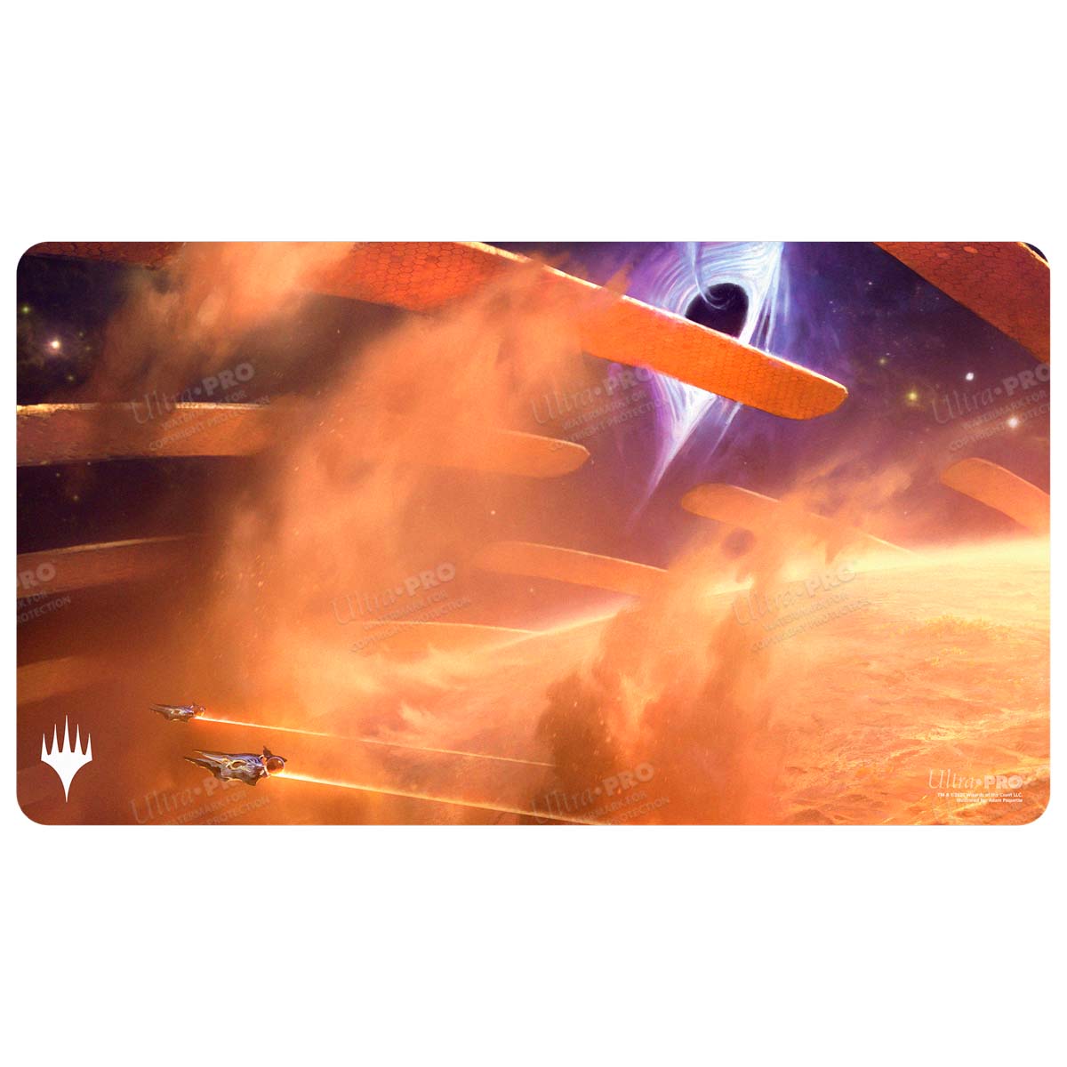 Edge of Eternities Adagia, Windswept Bastion Playmat for Magic: The Gathering Front | Ultra PRO International