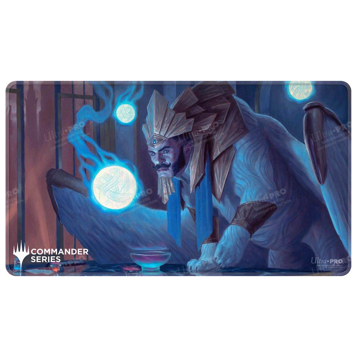 Commander Series #8 Tivit, Seller of Secrets Stitched Playmat for