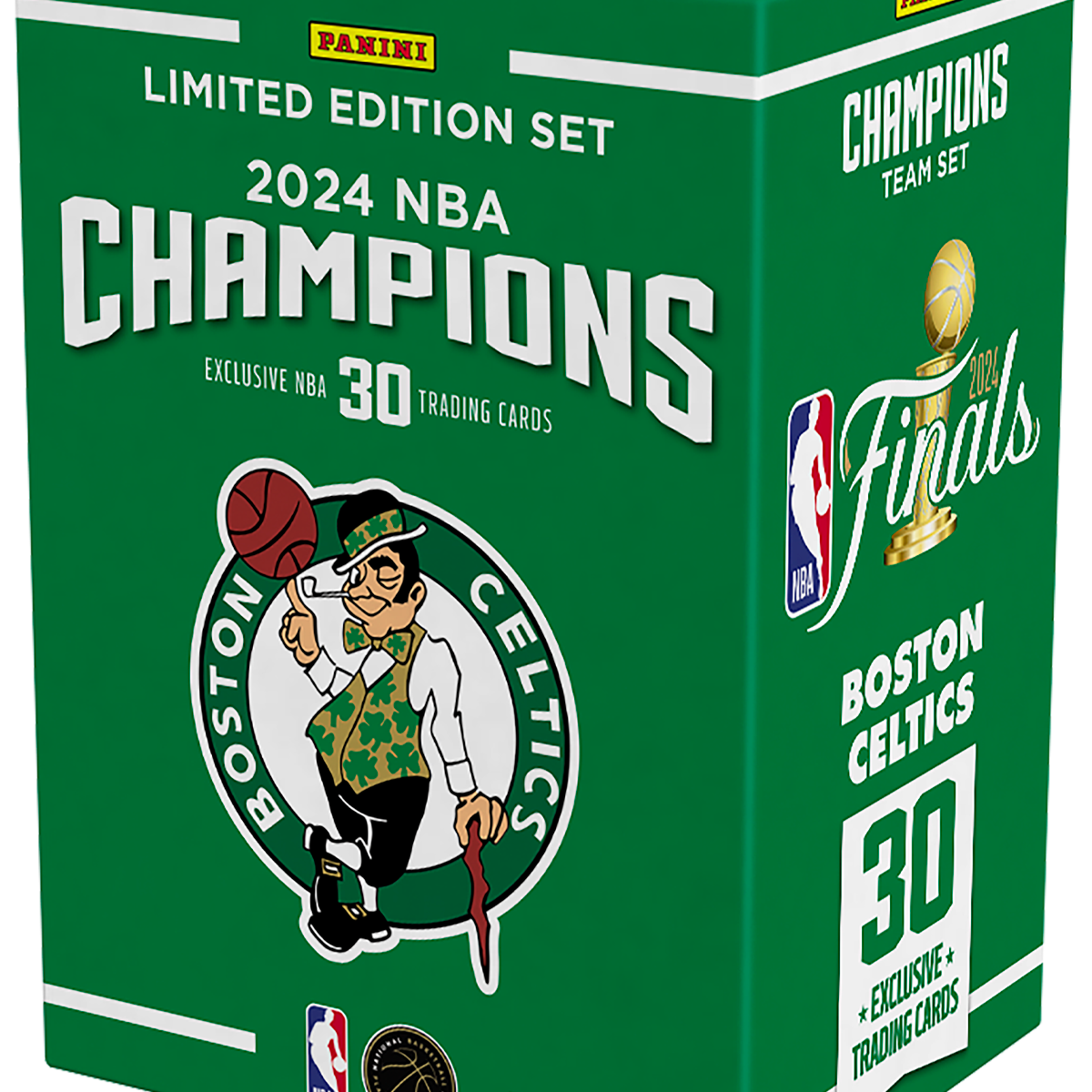 2024 panini nba champions basketball trading card limited edition set 2024 Panini NBA Championship Boston Celtics Box Set Blaster Box