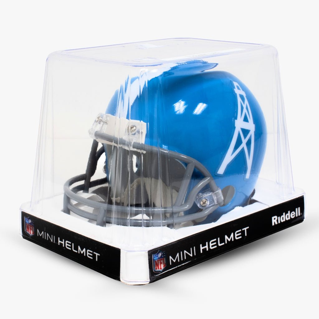 Earl Campbell Autographed Houston Oilers Mini Replica Football Helmet (JSA Verified)