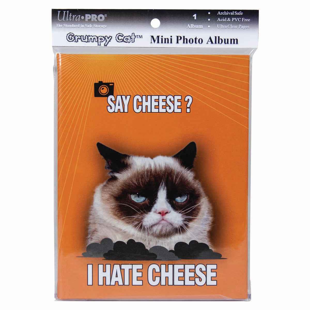 Grumpy Cat Say Cheese Mini Photo Album for 4" x 6" Prints with Sticker Sheets
