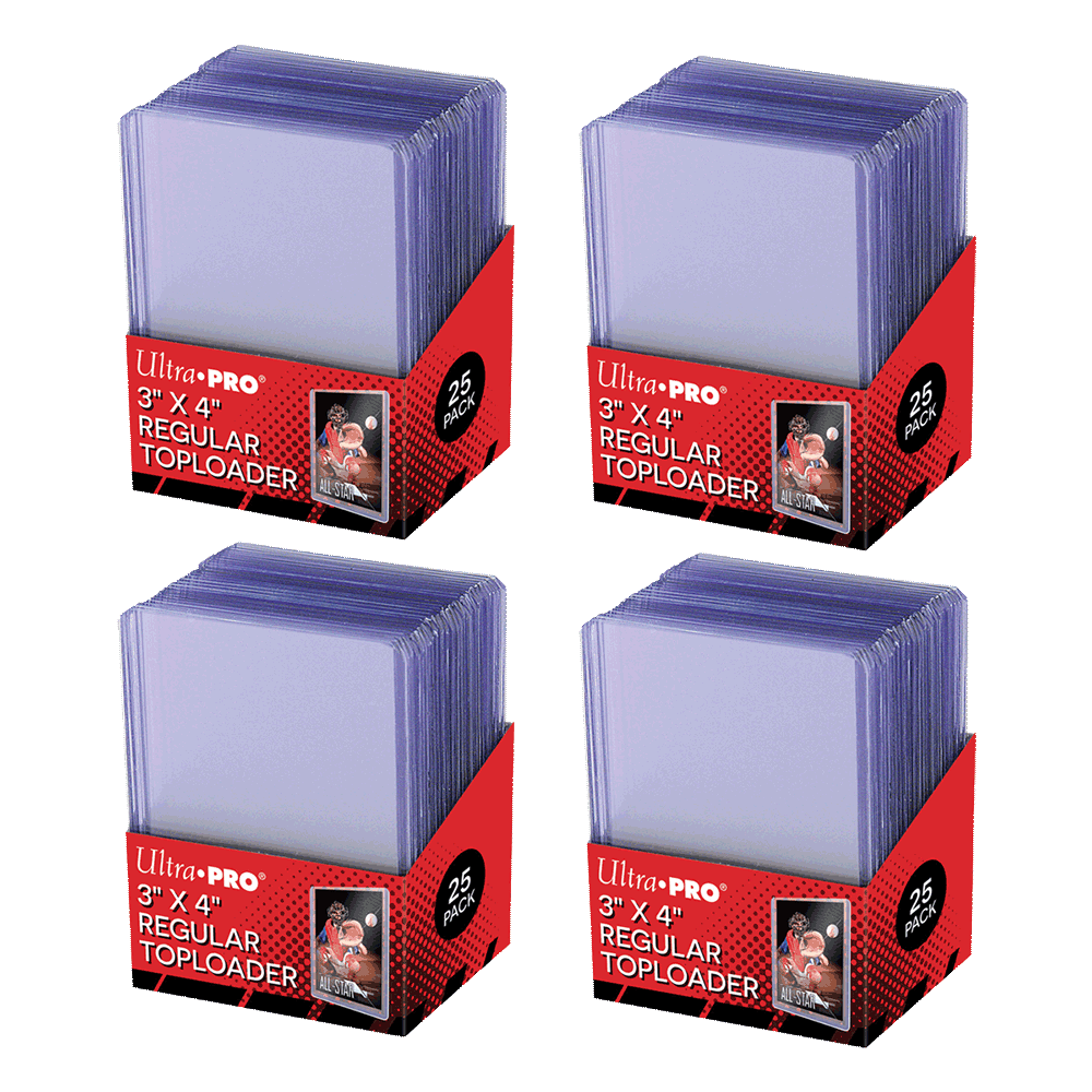 3" x 4" Clear Regular TOPLOADER® Sleeves (100ct) for Standard Size Cards