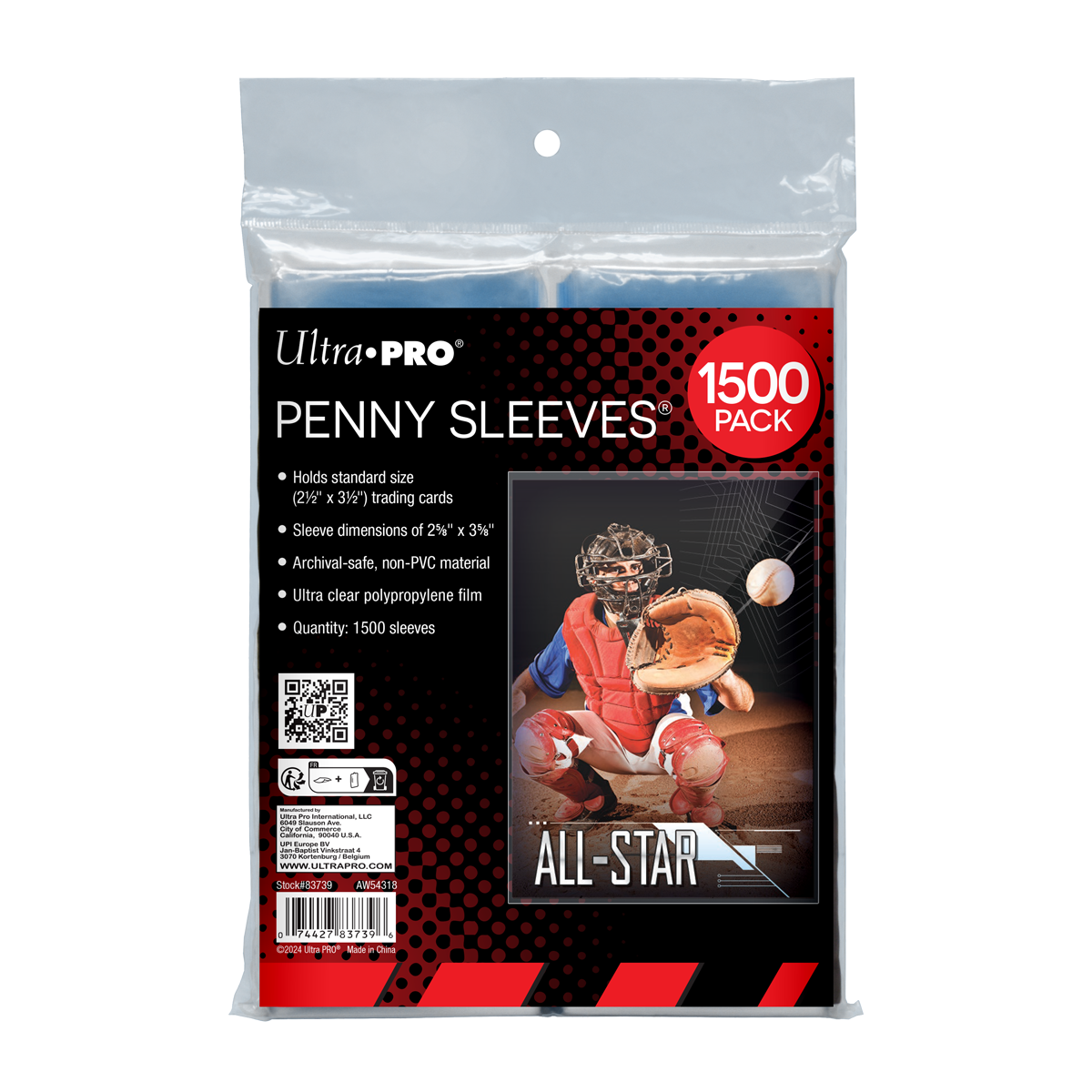 standard size card sleeves dimensions 1500ct PENNY SLEEVES® 2.5