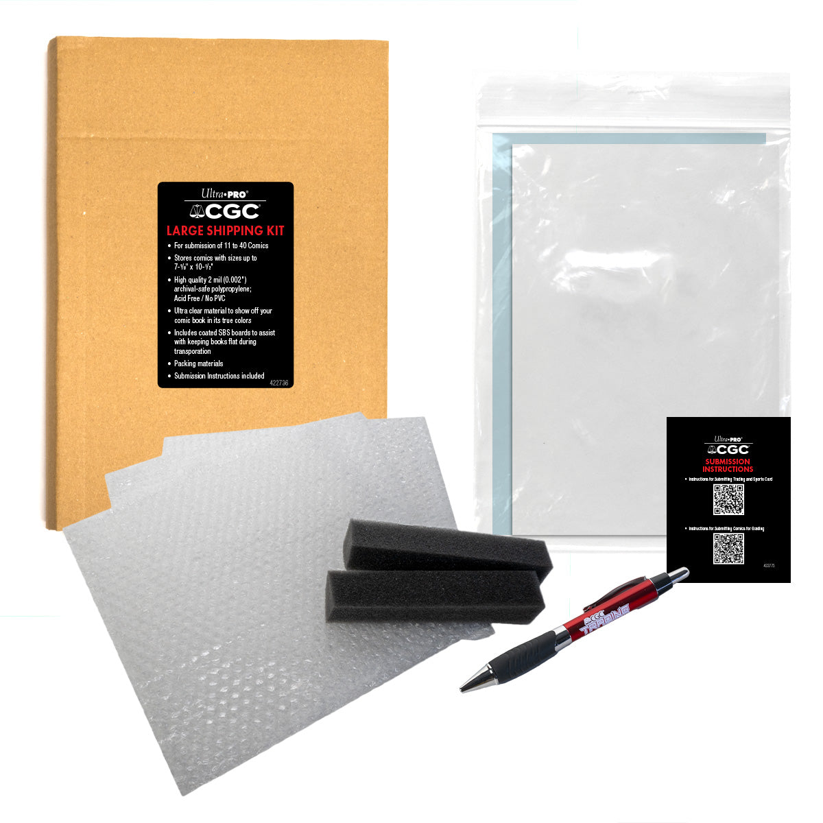 CGC Comics Shipping Kit - Large (Up to 40 Comics)