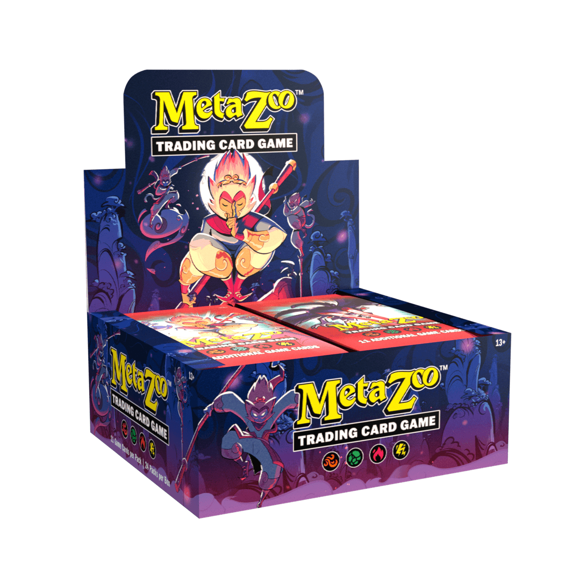 2025 MetaZoo TCG Base Set Booster Box Side