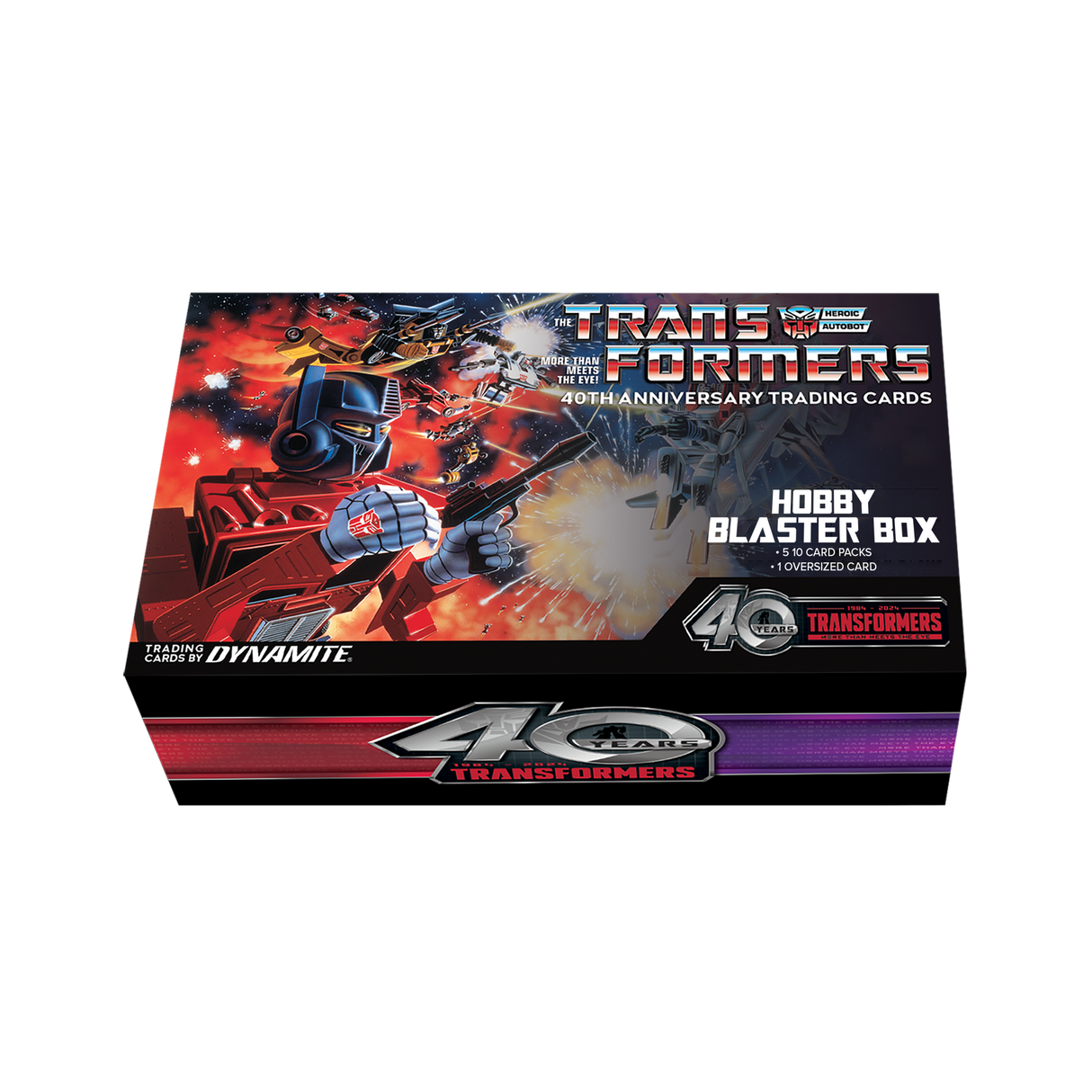 2024 Transformers 40th Anniversary Trading Cards Blaster Box