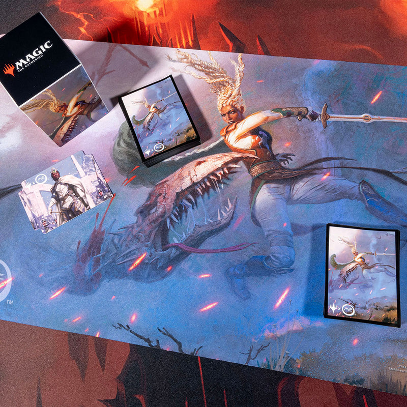 The Lord of the Rings: Tales of Middle-earth Éowyn Standard Gaming Playmat for Magic: The Gathering | Ultra PRO International