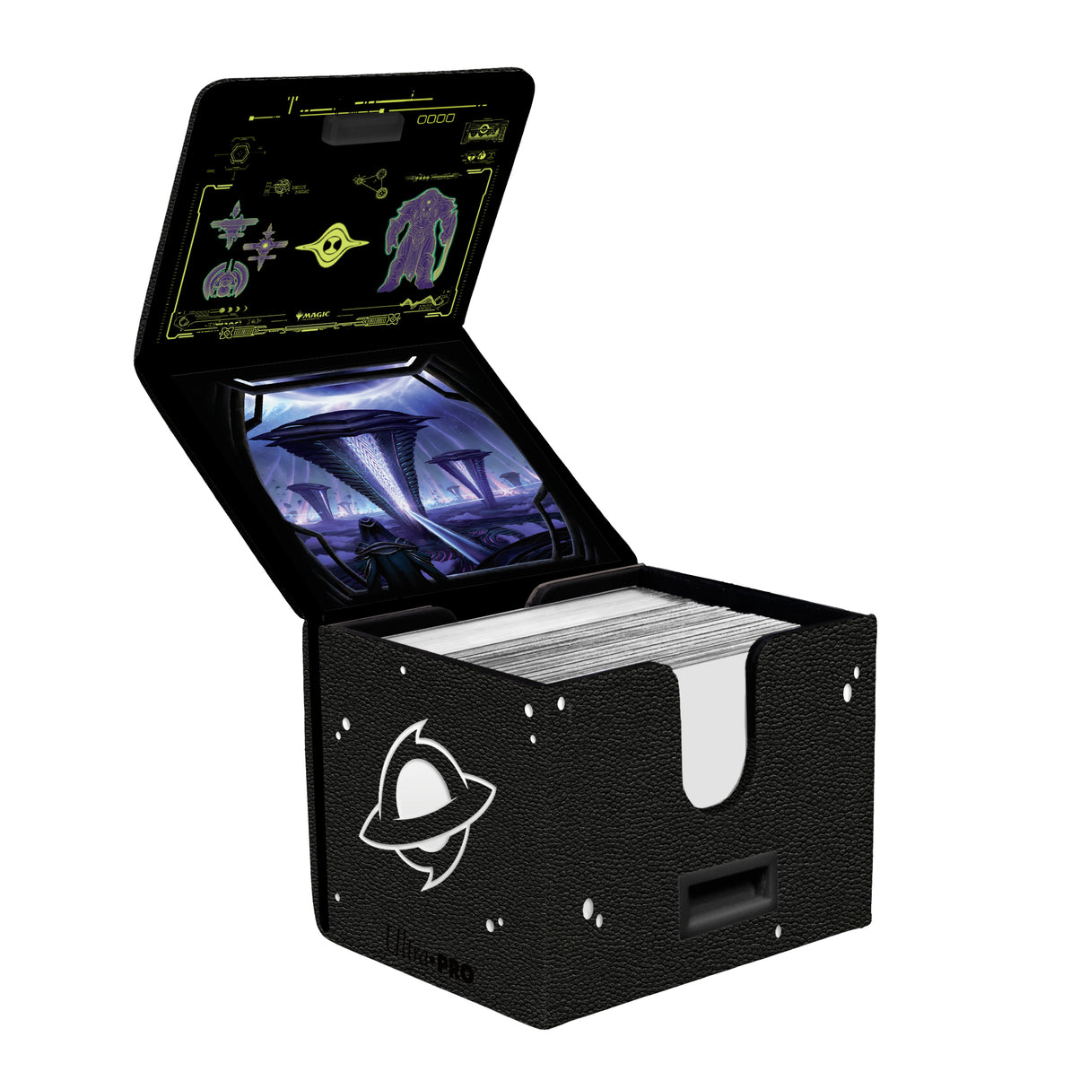 Edge of Eternities Susur Secundi, Void Altar Alcove Edge Deck Box for Magic: The Gathering Open | Ultra PRO International