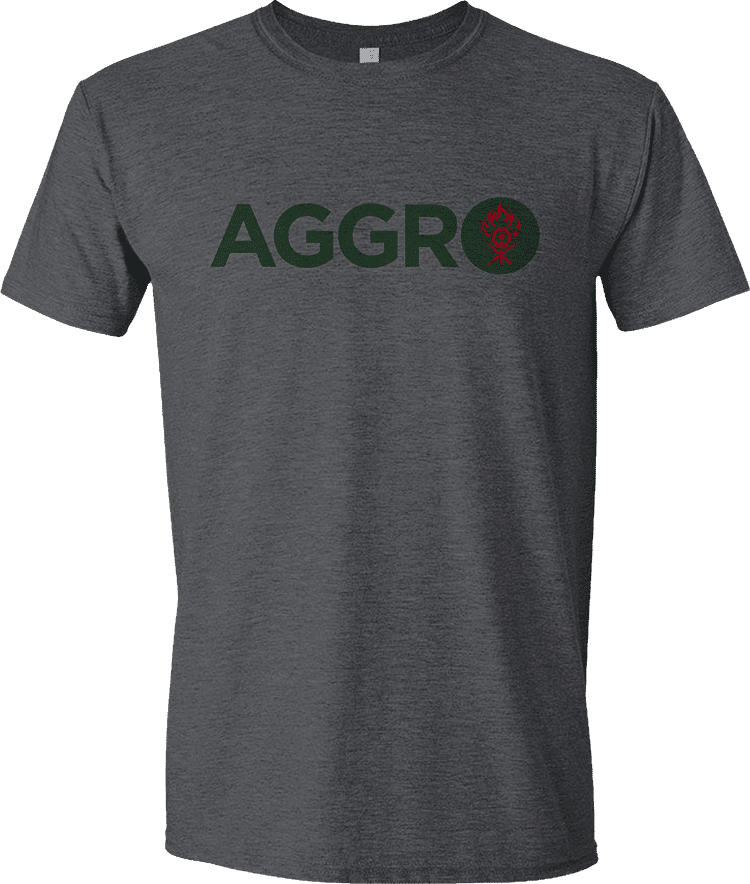Guild Word Gruul AGGRO T-shirt for Magic: The Gathering