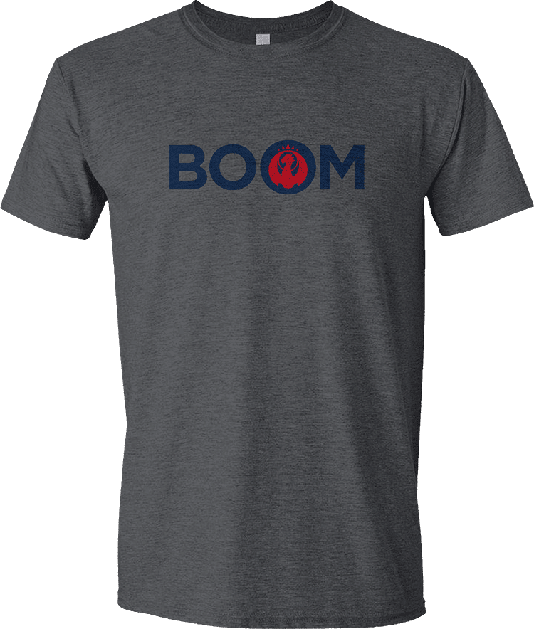 Guild Word Izzet BOOM Unisex T-shirt for Magic: The Gathering