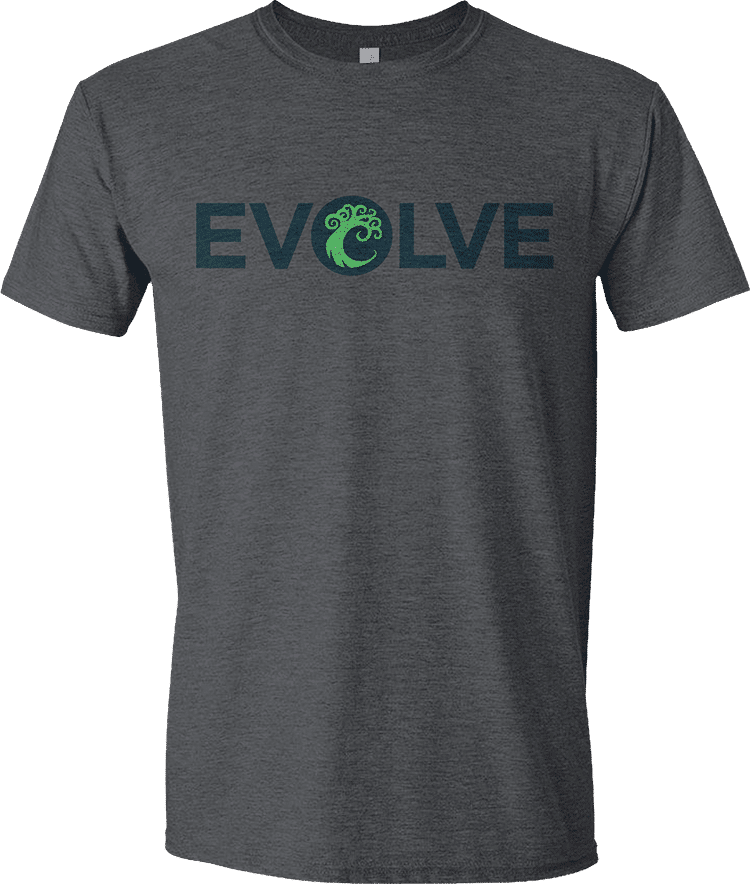 Guild Word Simic EVOLVE Unisex T-shirt for Magic: The Gathering