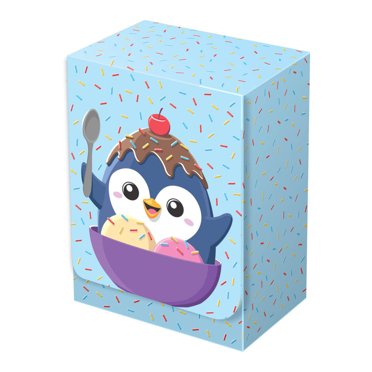Ice Cream Penguin - Card Box