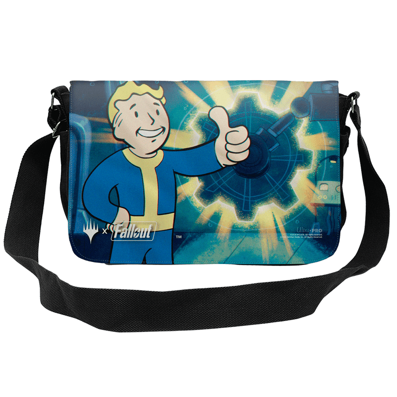 Magic: The Gathering Universes Beyond x Fallout Messenger Bag Flap - [Fallout] | Ultra PRO International