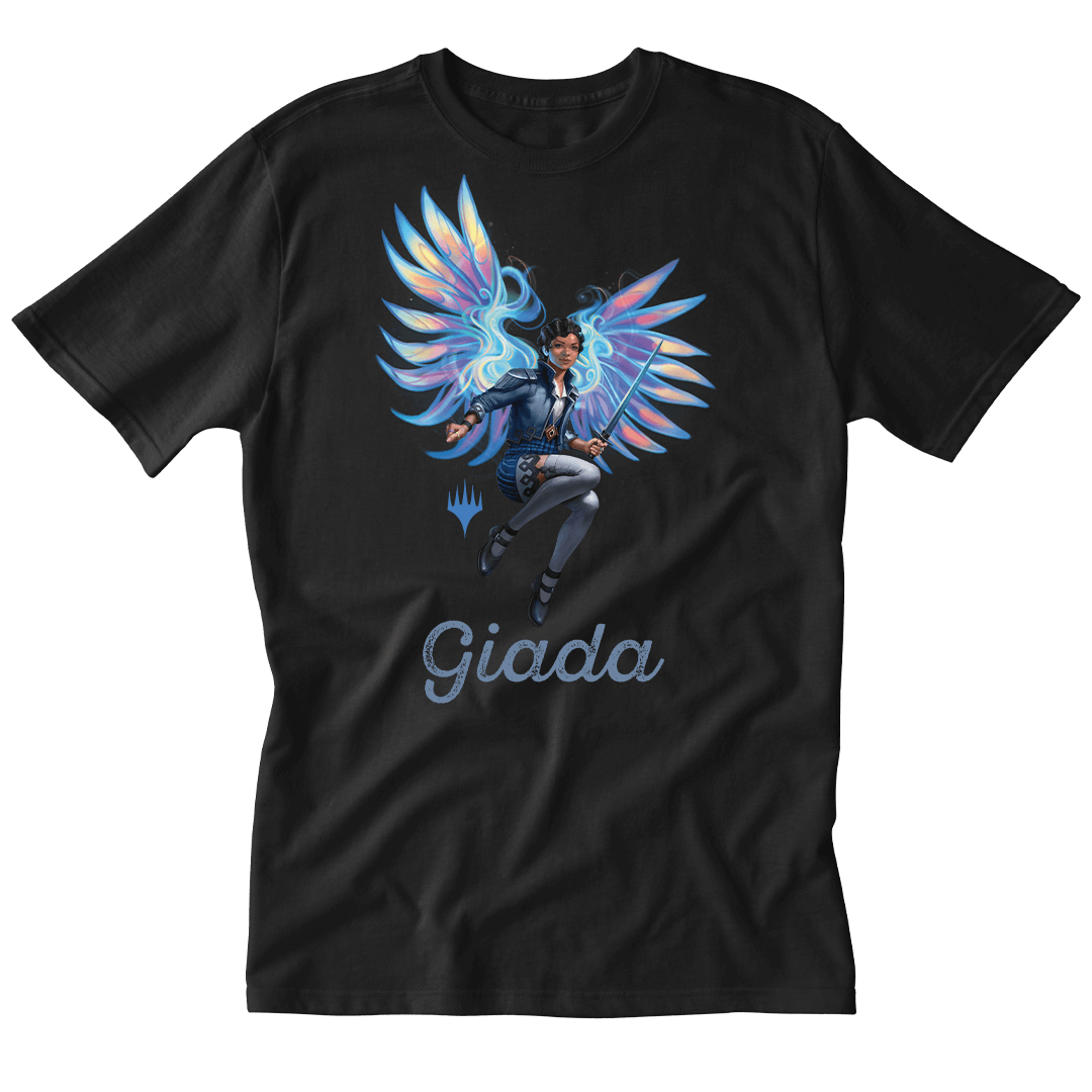 Foundations Giada Printed Graphic Tee in Black for Magic: The Gathering | Ultra PRO International