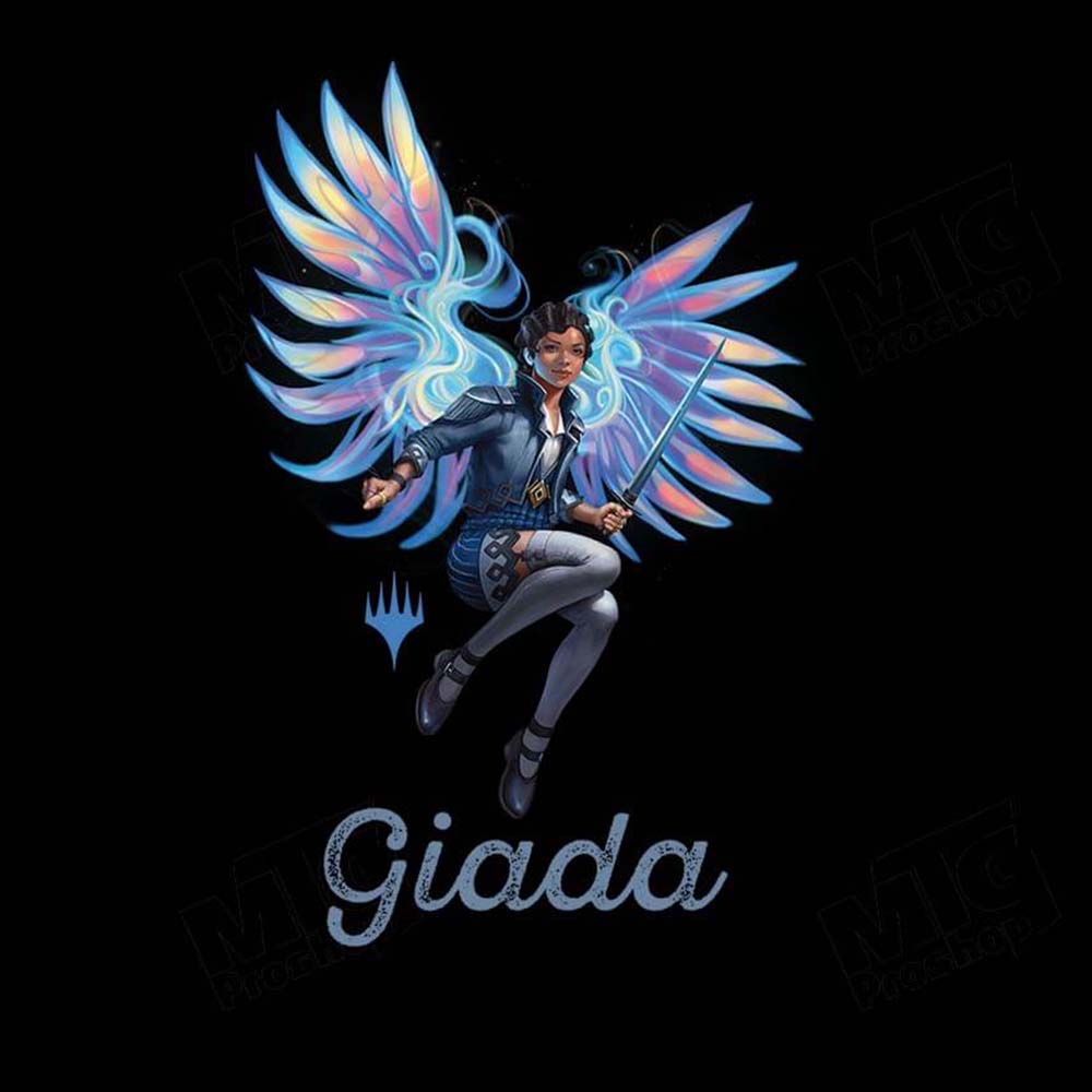 Foundations Giada Printed Graphic Tee in Black for Magic: The Gathering | Ultra PRO International