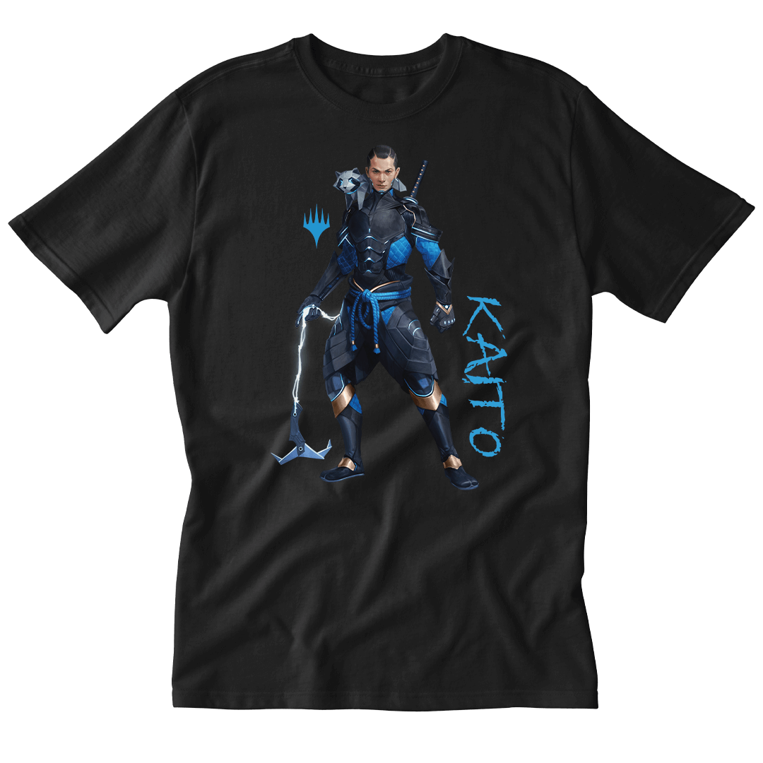 Foundations Kaito Printed Graphic Tee in Black for Magic: The Gathering | Ultra PRO International