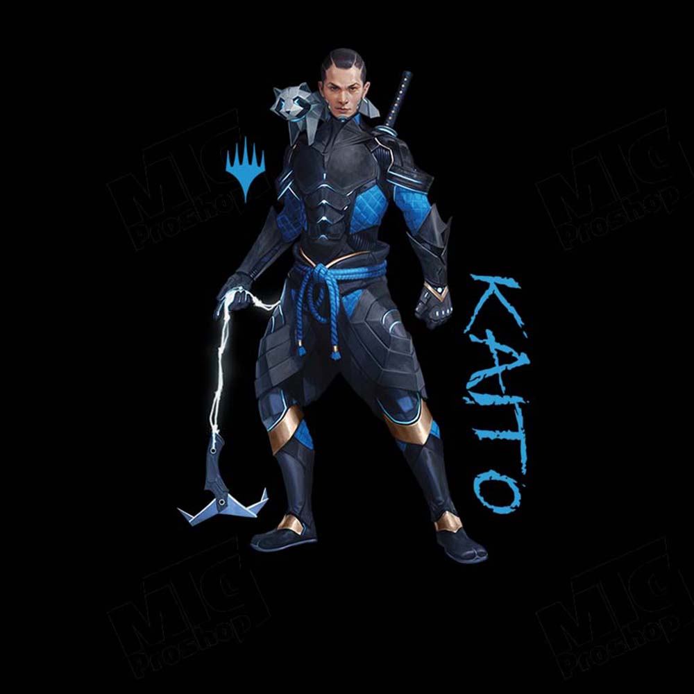 Foundations Kaito Printed Graphic Tee in Black for Magic: The Gathering | Ultra PRO International