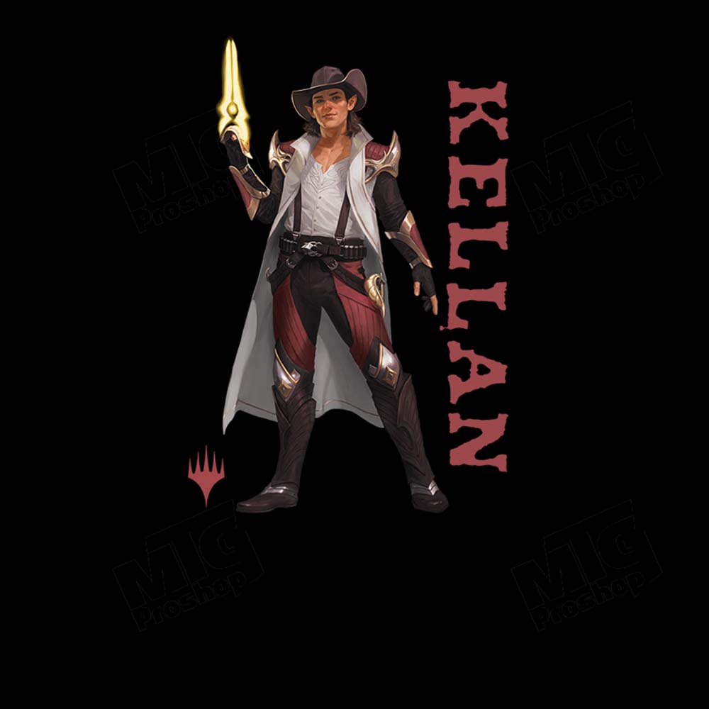 Foundations Kellan Printed Graphic Tee in Black for Magic: The Gathering | Ultra PRO International