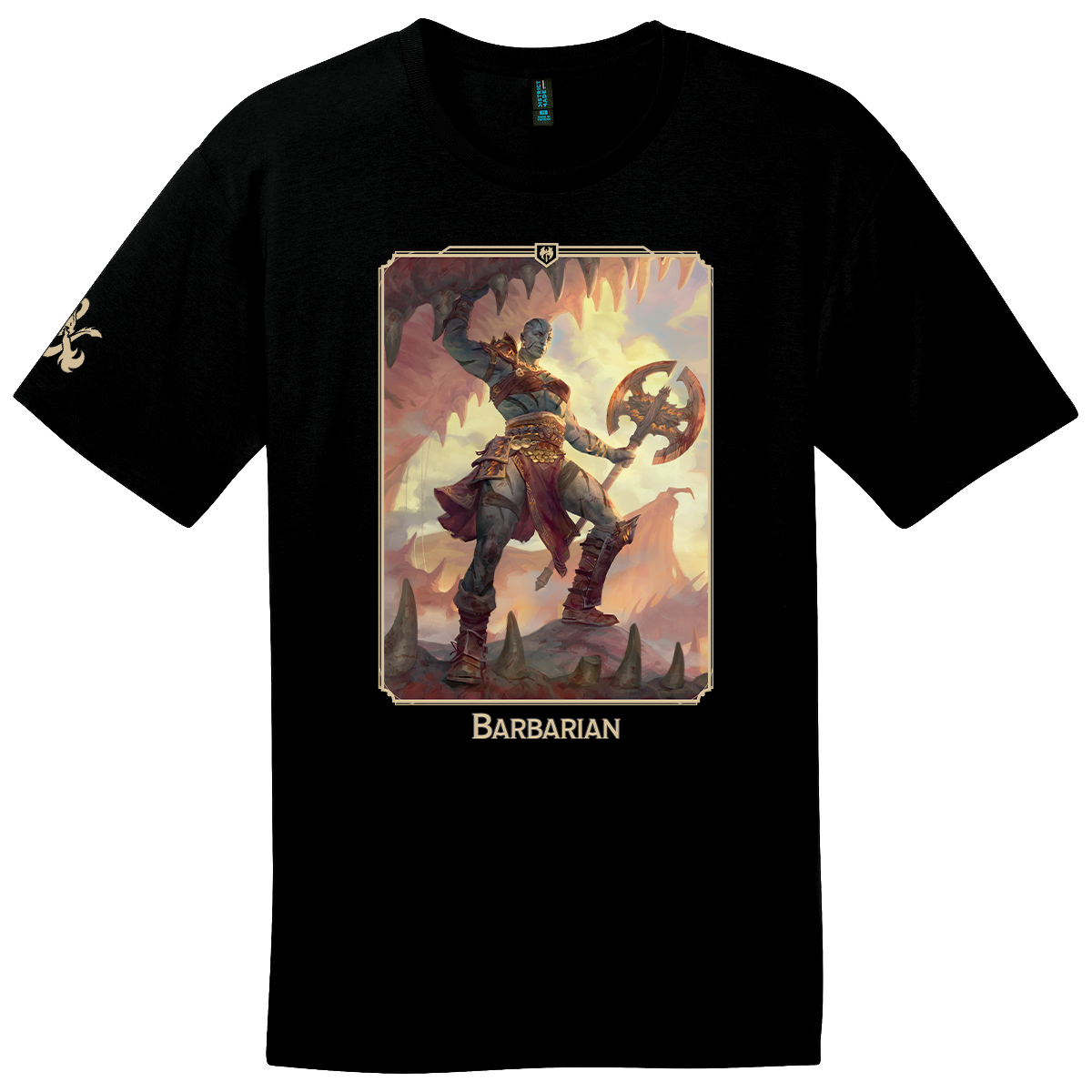 Dungeons & Dragons Class PoD - Tee - Barbarian