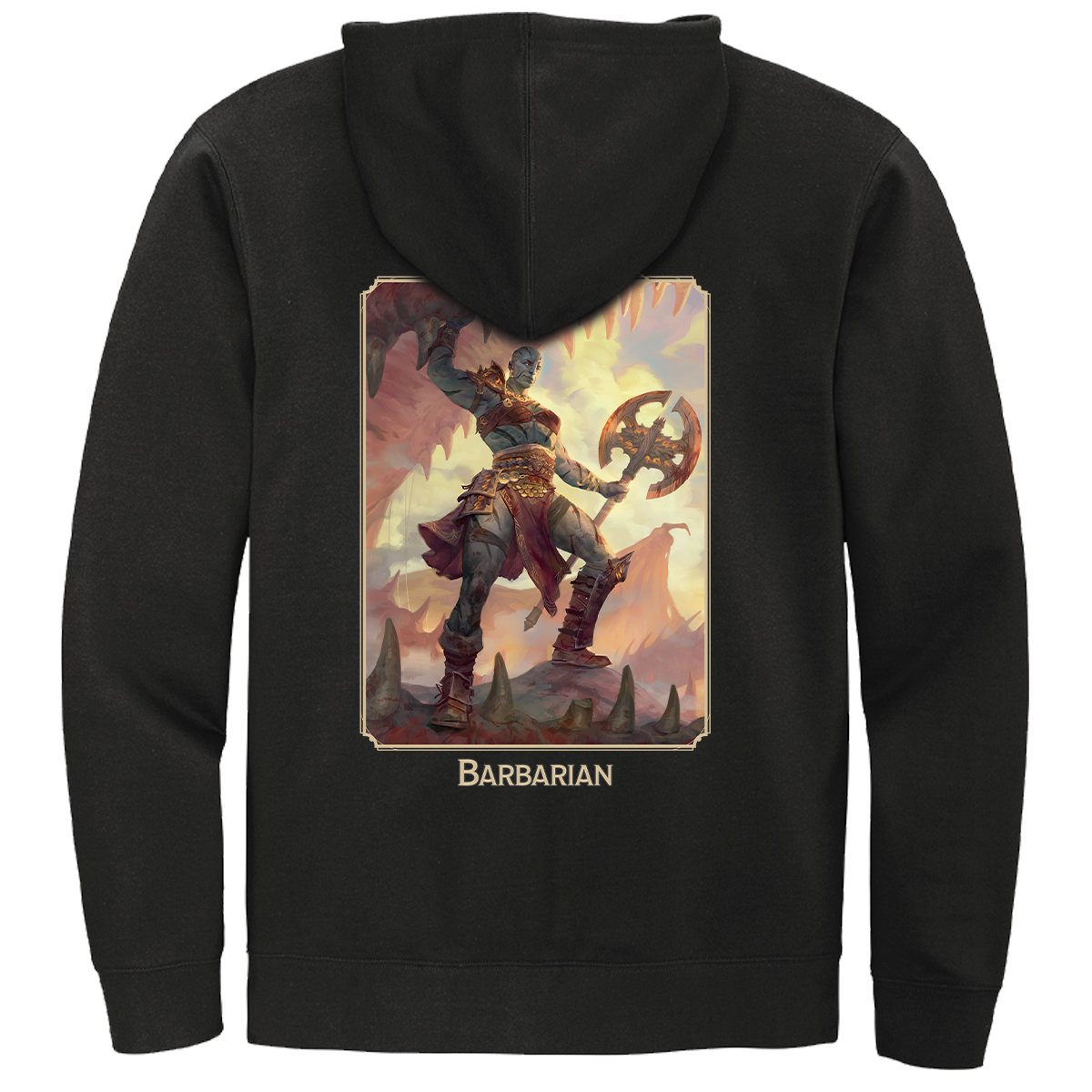 Dungeons & Dragons Barbarian Class Hoodie