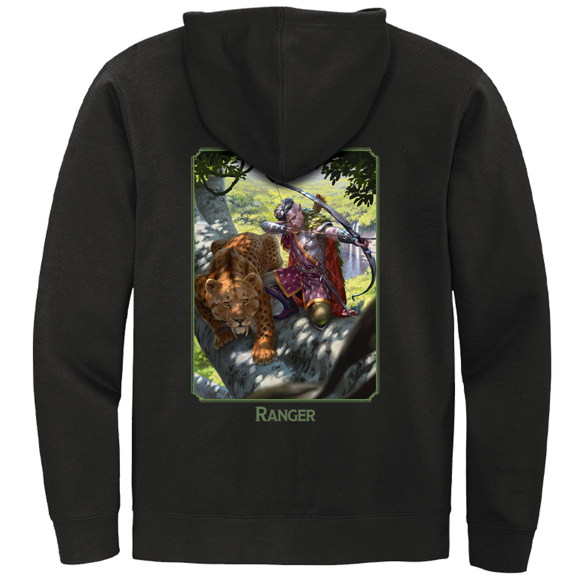 Dungeons & Dragons Class PoD - Hoodie - Ranger Back | Ultra PRO