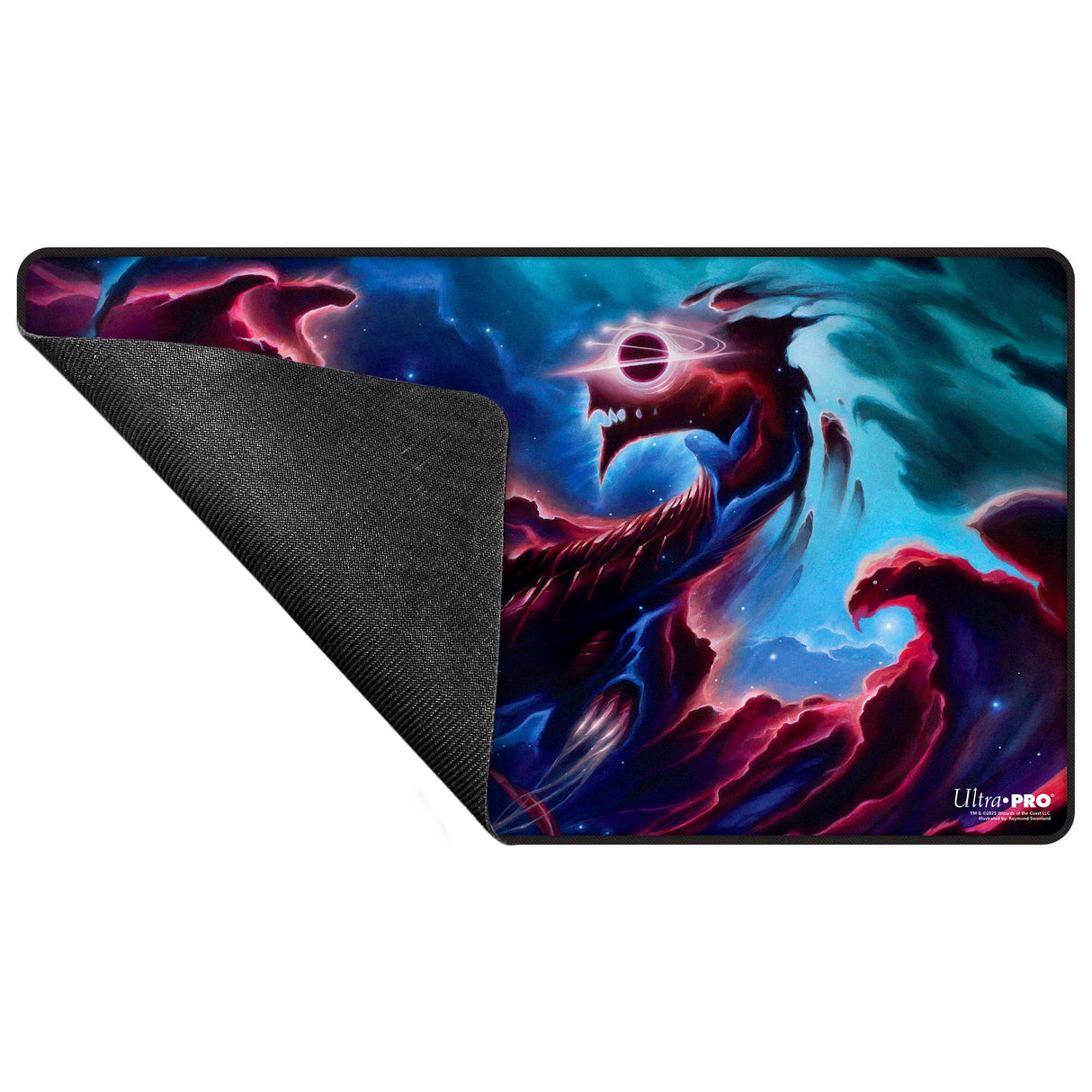 Edge of Eternities - Black Stitched Playmat - Nova Hellkite - Raymond Swanland - Rubber | Ultra PRO