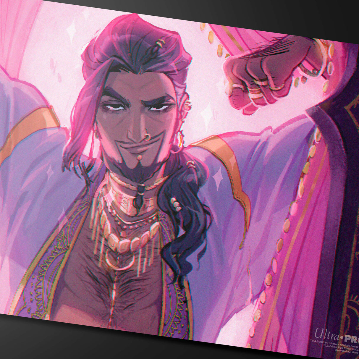 Critical Role - Gilmore Playmat Closeup | Ultra PRO International