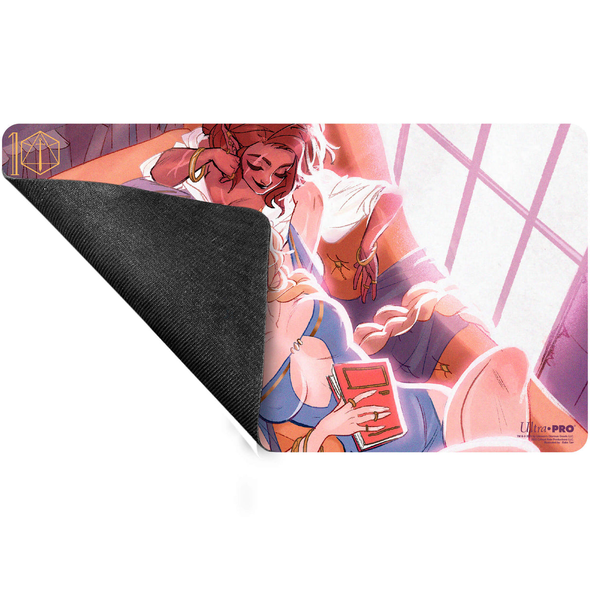 Critical Role - Kima and Allura Playmat Back | Ultra PRO International