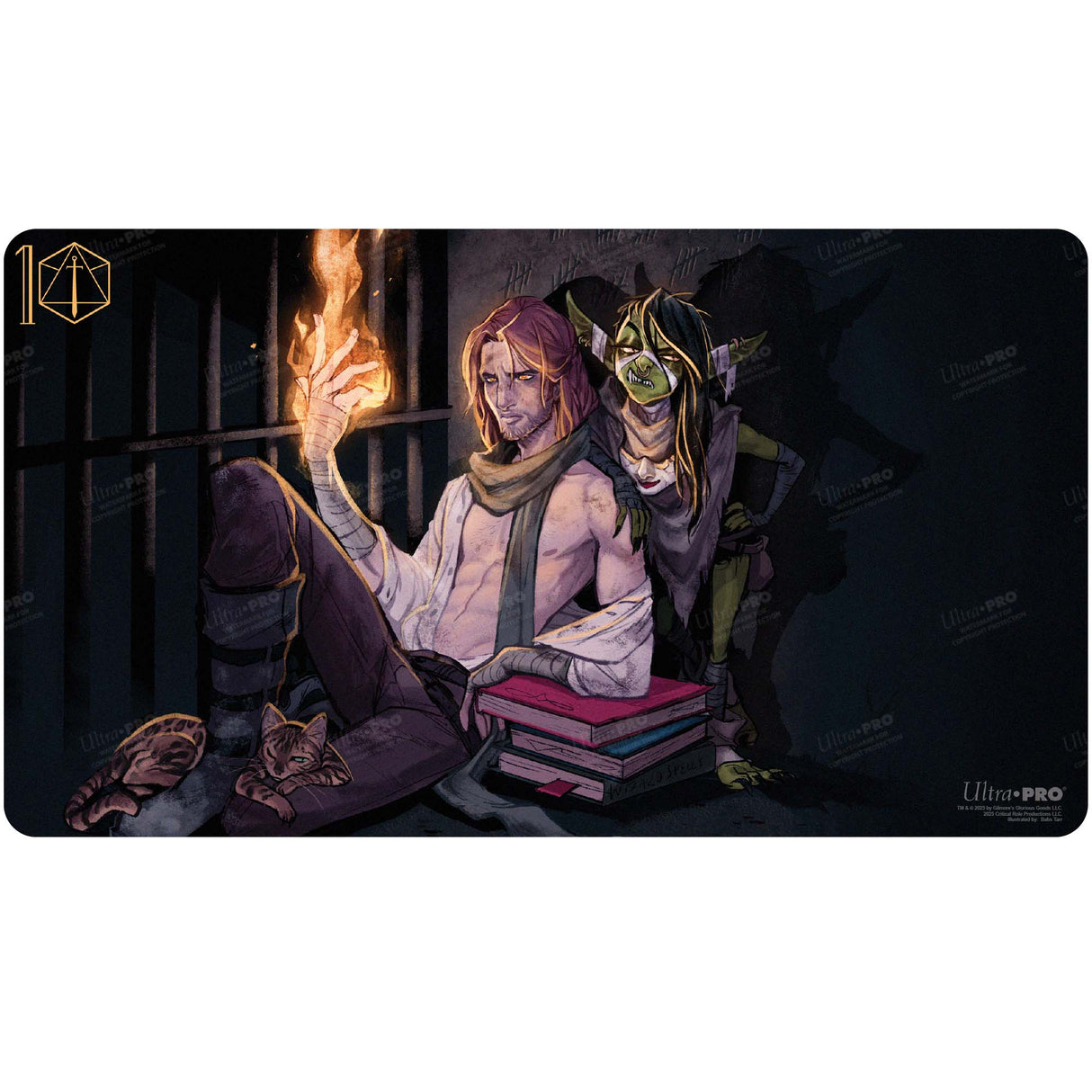 Critical Role - Caleb and Nott Playmat Front | Ultra PRO International