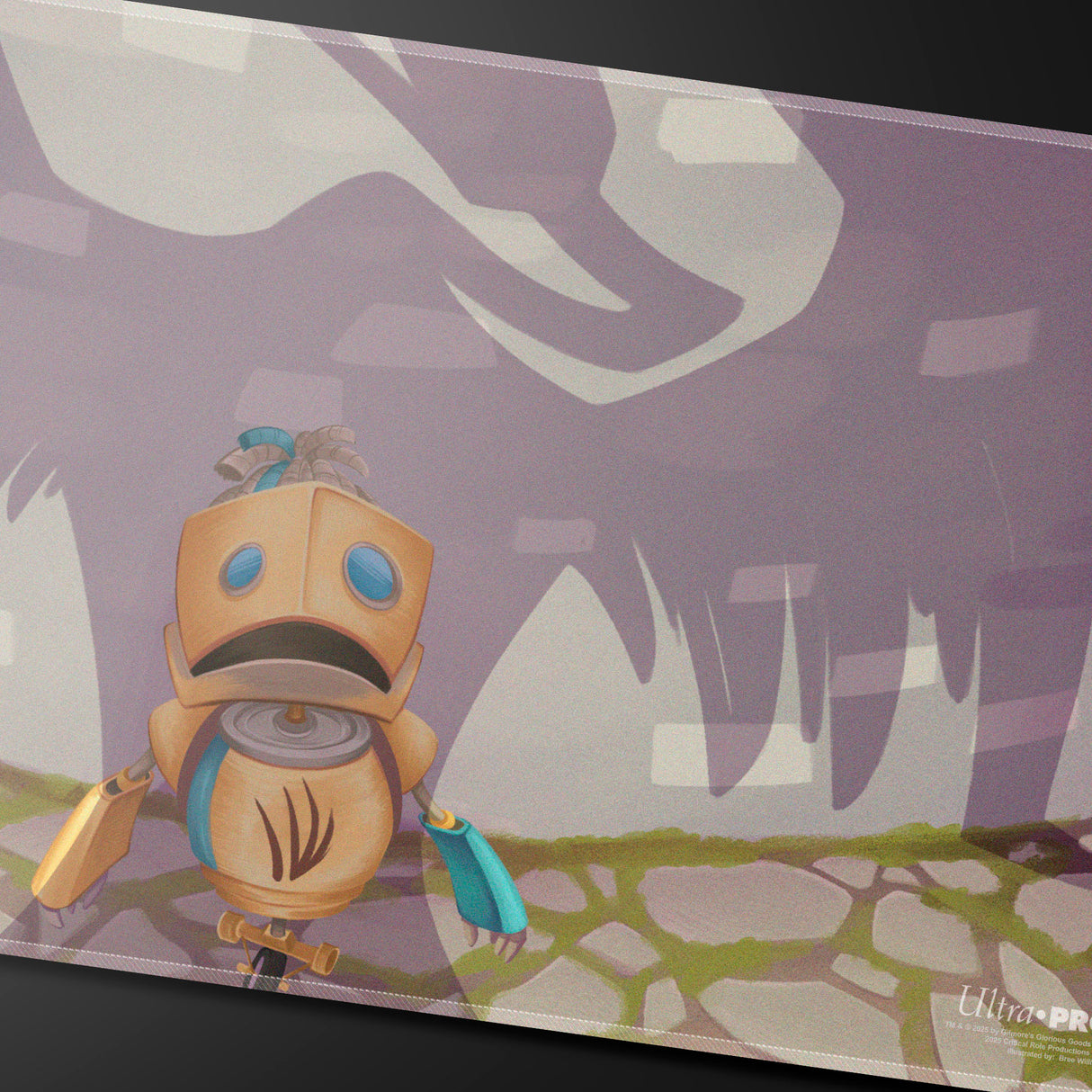 Critical Role Baddies - FCG and Gargo Stitched Playmat for Tabletop Gaming Closeup | Ultra PRO International