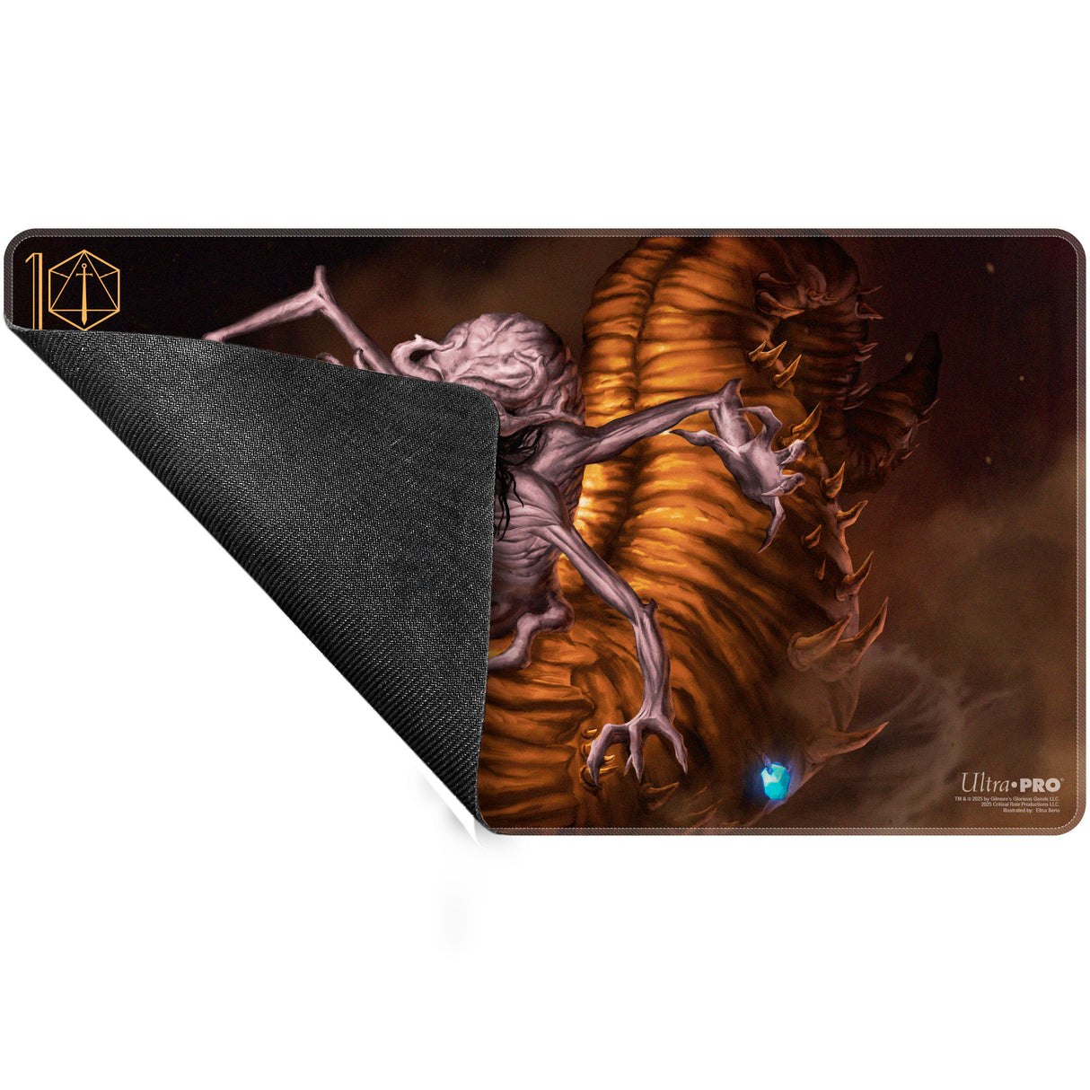 Critical Role Baddies - The Shademother Stitched Playmat for Tabletop Gaming Back | Ultra PRO International