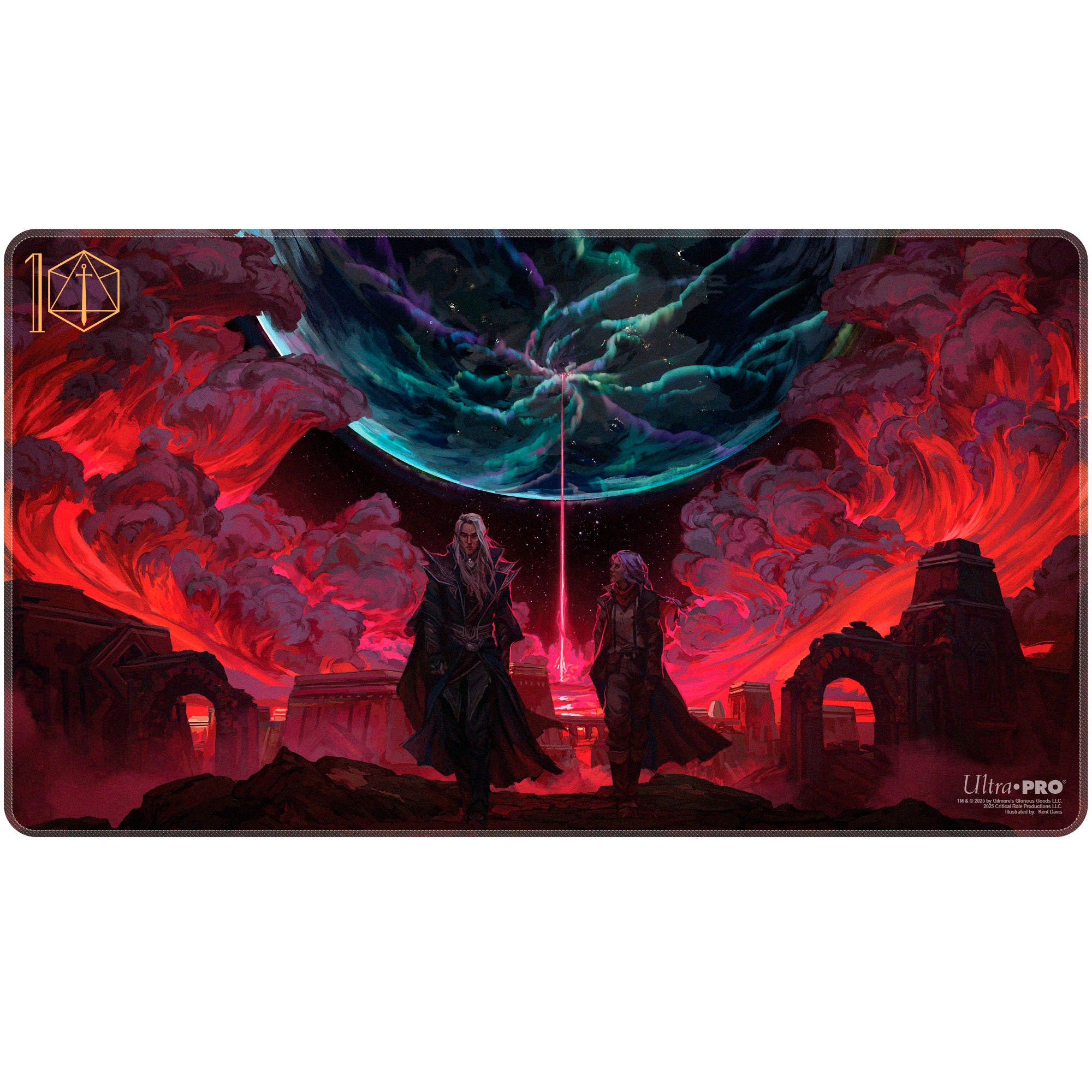 Critical Role Baddies - “The Bloody Bridge” Stitched Playmat for