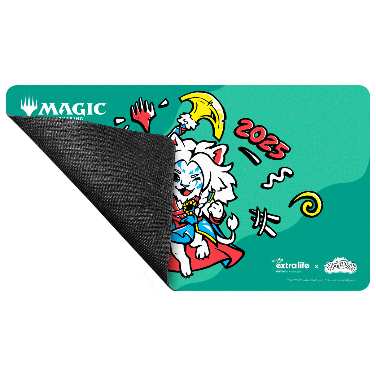 Extra Life 2025 x Play-Doh Playmat for Magic: The Gathering