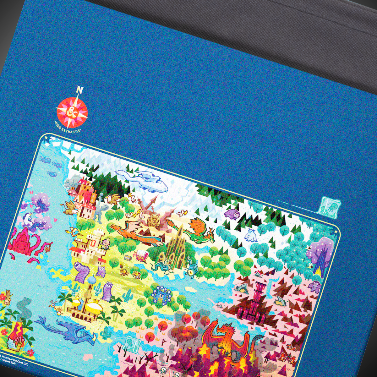 Extra Life 2025 Bag Flap for Dungeons & Dragons