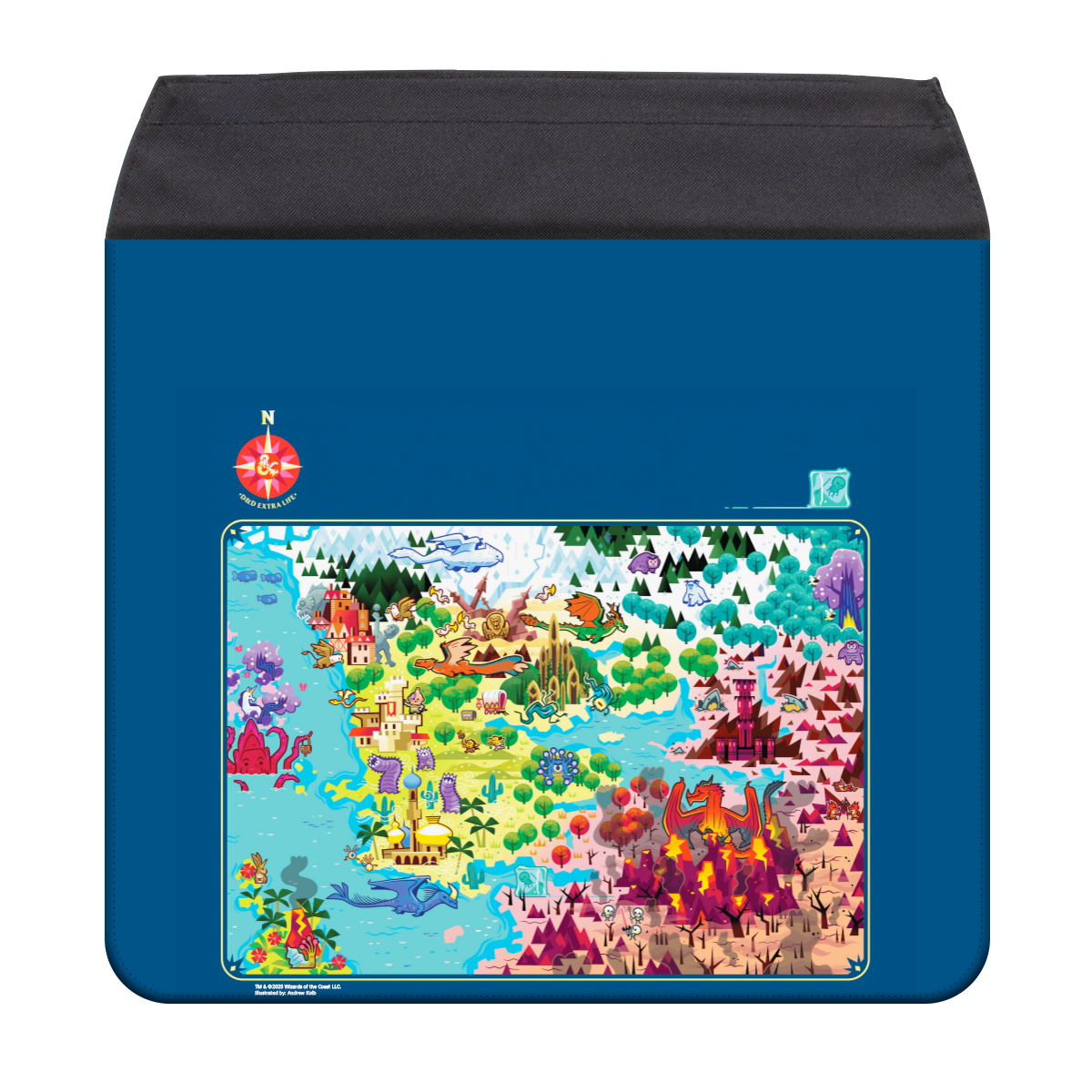 Extra Life 2025 Bag Flap for Dungeons & Dragons