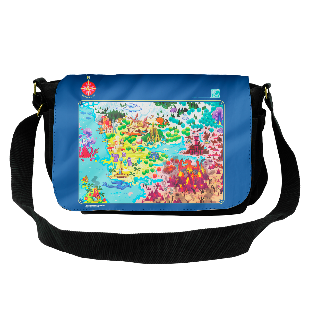 Extra Life 2025 Bag Flap for Dungeons & Dragons