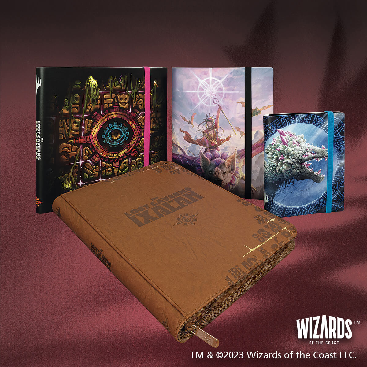 The Lost Caverns of Ixalan Ruins Symbol 9-Pocket Premium Zippered PRO-Binder for Magic: The Gathering | Ultra PRO International