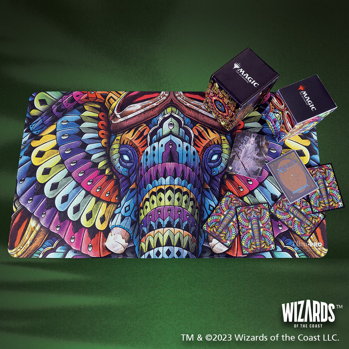 The Lost Caverns of Ixalan Quintorius Kand Standard Deck Protector Sleeves (100ct) for Magic: The Gathering | Ultra PRO International