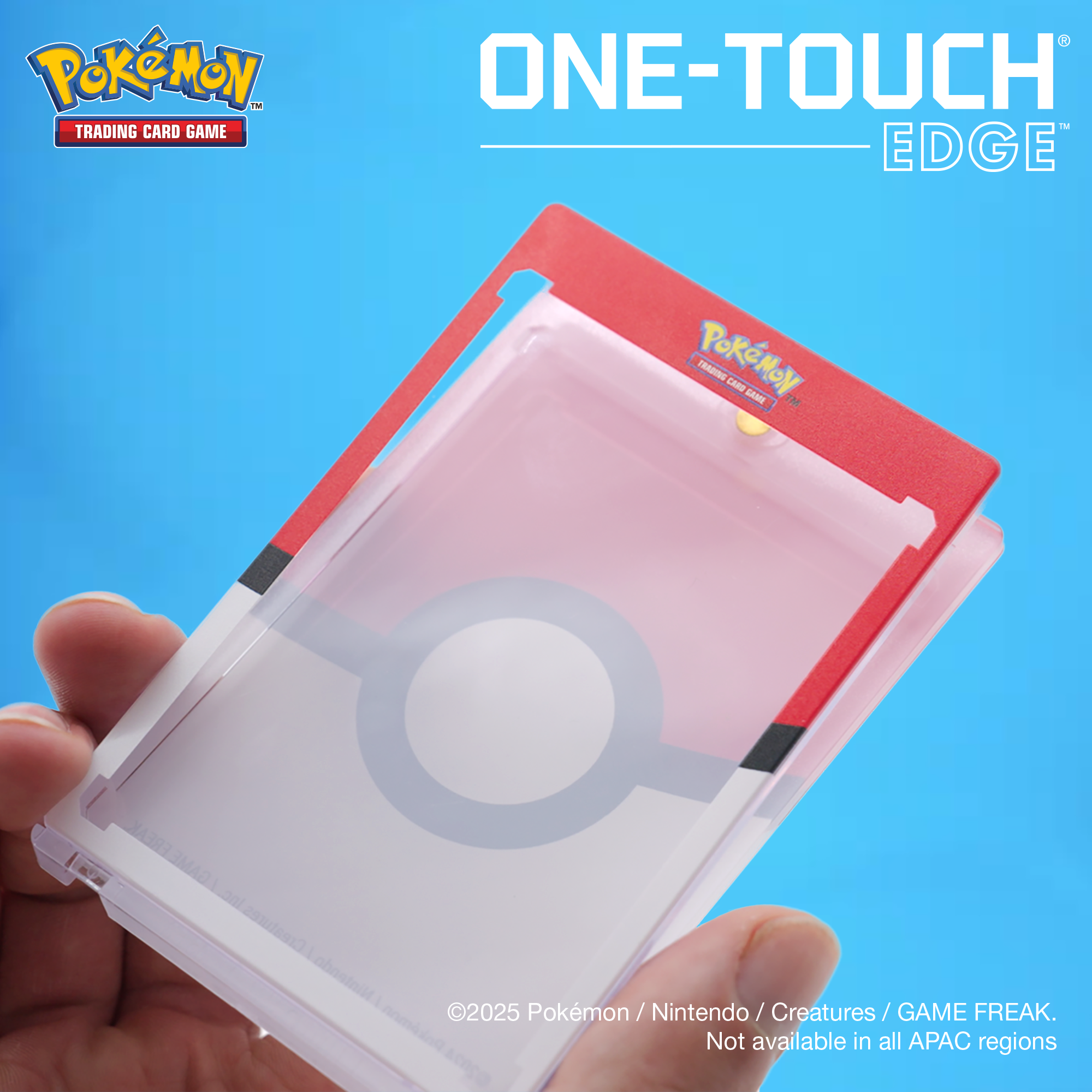 Single 35pt ONE-TOUCH Edge - Pok Ball Printed Magnetic Card Holder f Ultra PRO International Single 35pt ONE-TOUCH Edge - Pok Ball Printed Magnetic Card Holder f Ultra PRO International