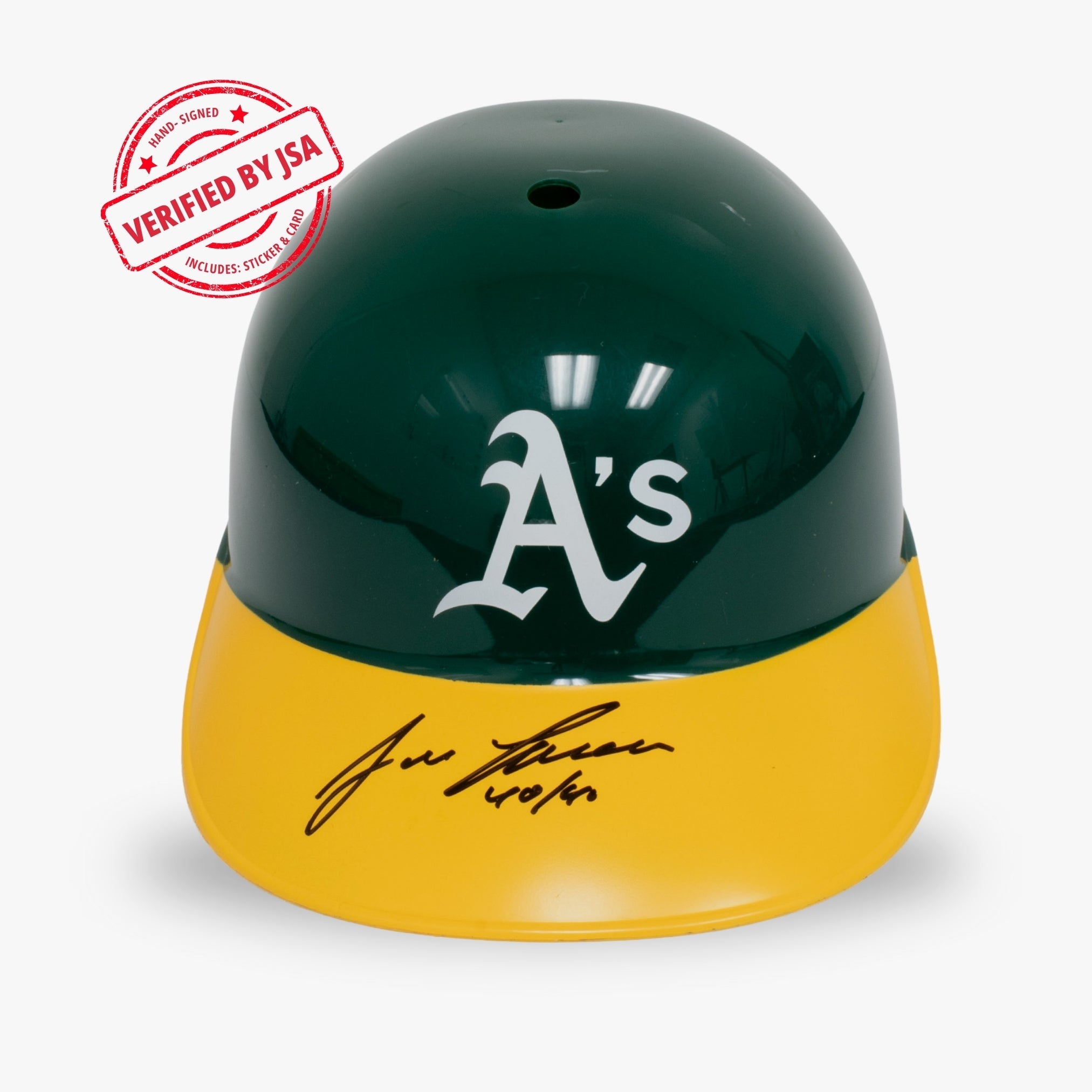 Oakland Athletics Autographed Hats, Signed A's Hats