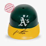 Jose Canesco Autographed Oakland Athletics Mini Batting Helmet