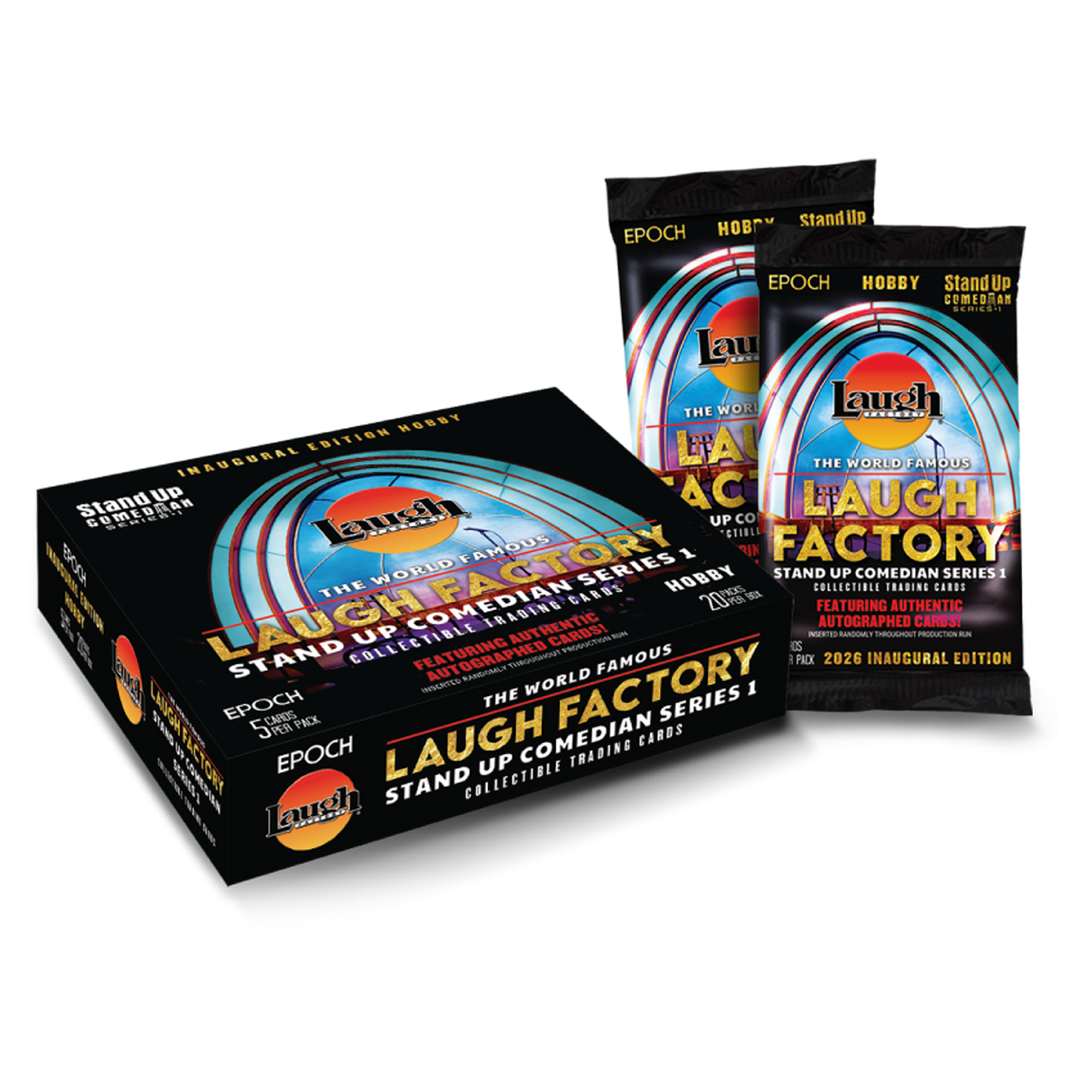 2026 Epoch Laugh Factory Stand Up Comedian Series 1 Hobby Box